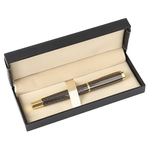 TiTUS® Golden Luxury Rollerball Pen Gift Box