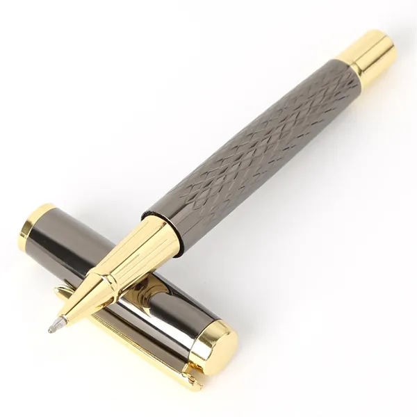 TiTUS® Golden Luxury Rollerball Pen Gift Box