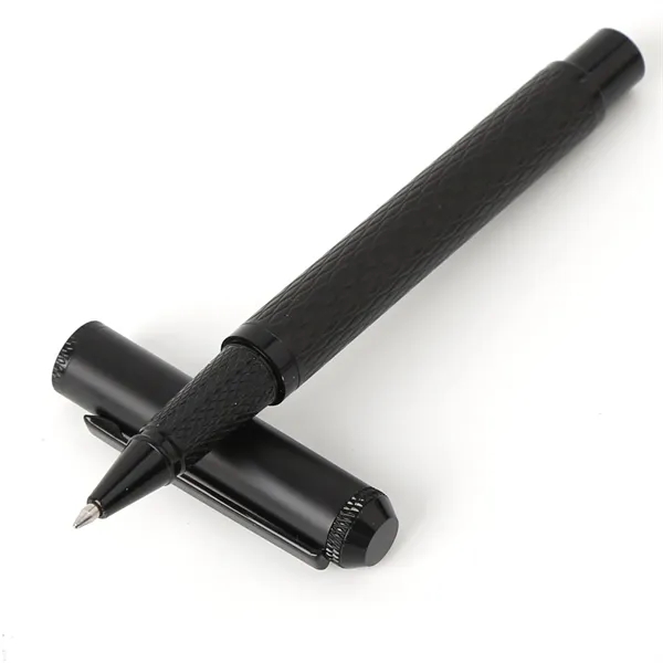 TiTUS® Gun metal color Rollerball Pen Gift Box