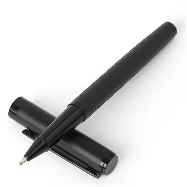 TiTUS® Dimond Pattern Ballpoint & Rollerball Duo Gift Box