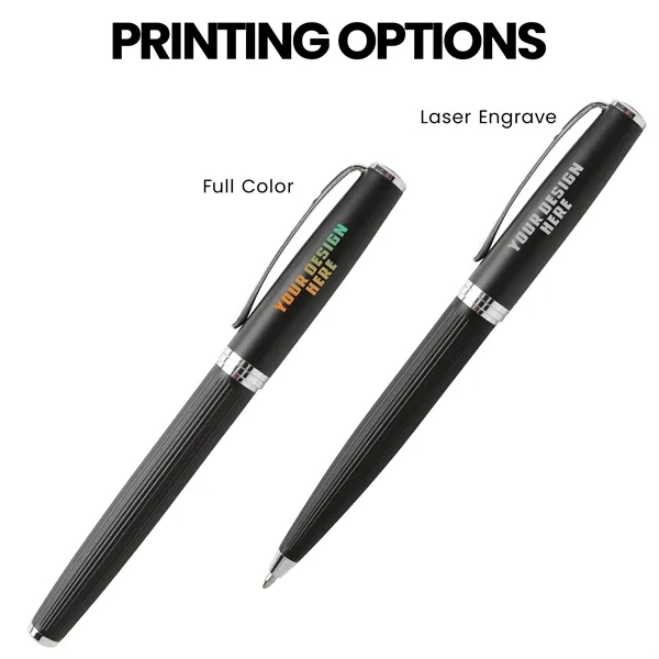 Titus® Mate Executive Pen Set Ballpoint & Rollerball Duo