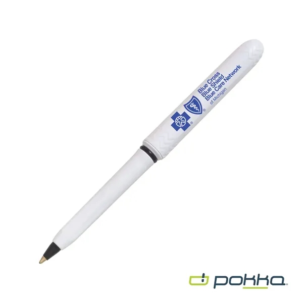 Pokka® Pocket Pen w/Dock & Chrome Keyring