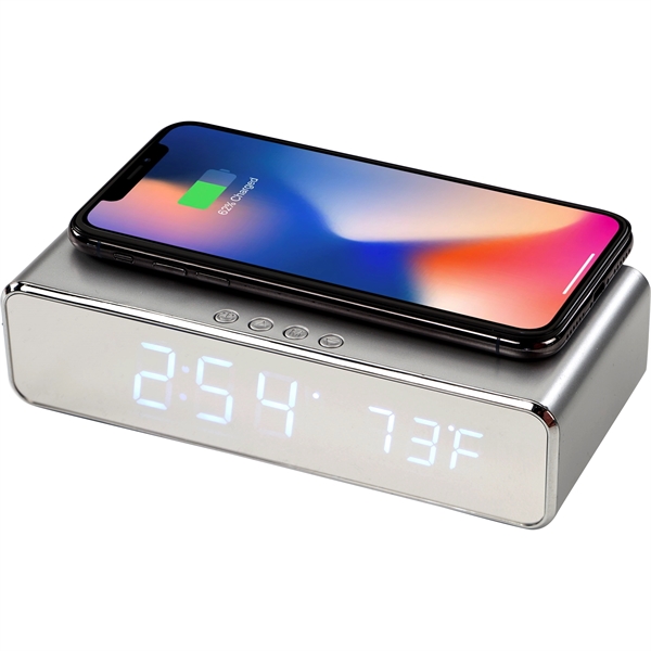 Keen Wireless Charging Desk Clock - Keen Wireless Charging Desk Clock - Image 2 of 5