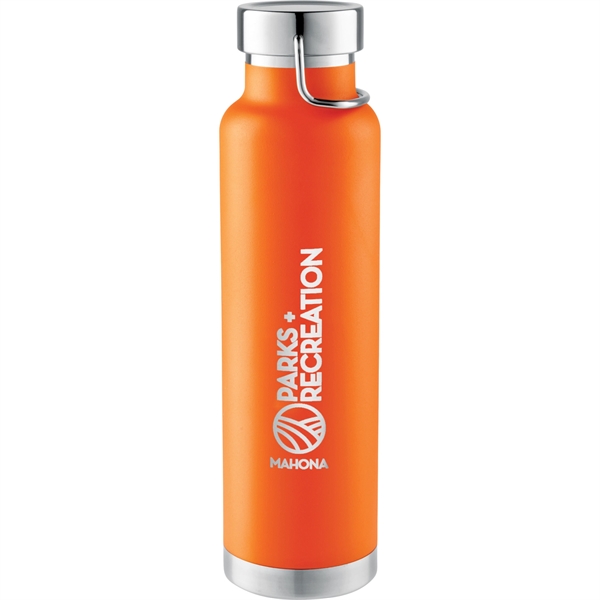  Avenue Thor Copper Vacuum Insulated Bottle (10.7 x 2.8 inches)  (Solid Black): Home & Kitchen