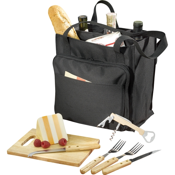 Modesto Picnic Carrier Set - Modesto Picnic Carrier Set - Image 3 of 4