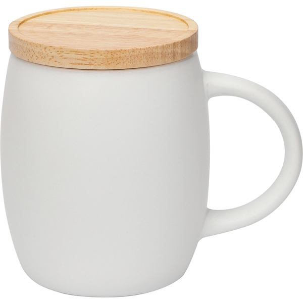 Hearth Ceramic Mug with Wood Lid/Coaster 15oz - Hearth Ceramic Mug with Wood Lid/Coaster 15oz - Image 31 of 37