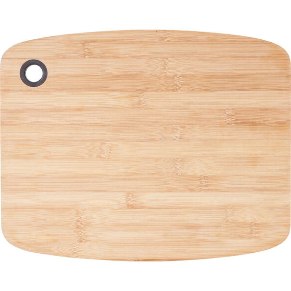 Large Bamboo Cutting Board with Silicone Grip - Large Bamboo Cutting Board with Silicone Grip - Image 1 of 5