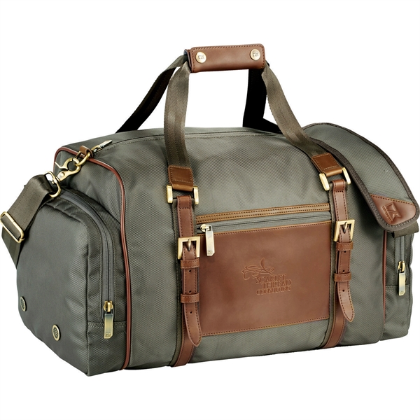 Cutter and buck leather 2025 duffle bag