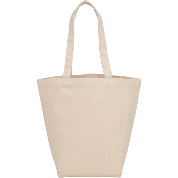 Herringbone 7oz Cotton Canvas Grocery Tote - Herringbone 7oz Cotton Canvas Grocery Tote - Image 1 of 6