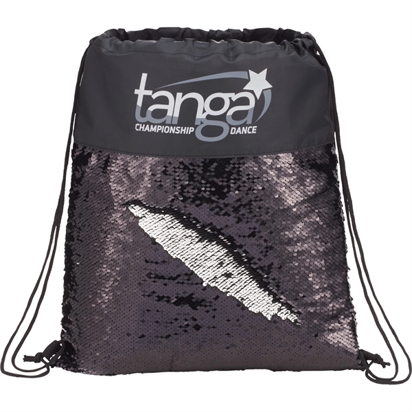 Mermaid Sequin Drawstring Bag