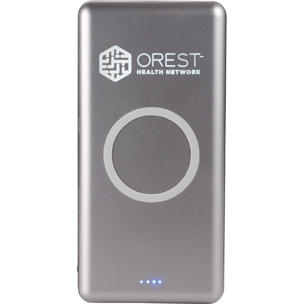 UL Listed Light Up Qi 10000 Wireless Power Bank - UL Listed Light Up Qi 10000 Wireless Power Bank - Image 3 of 7