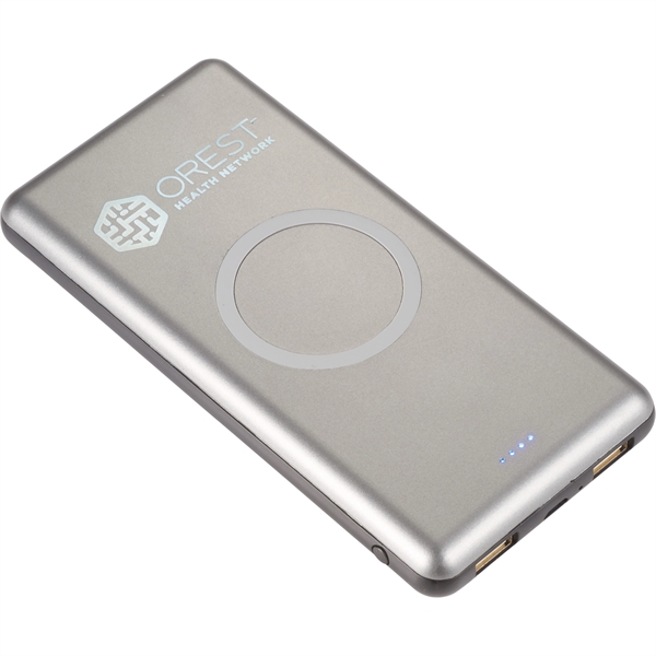 UL Listed Light Up Qi 10000 Wireless Power Bank - UL Listed Light Up Qi 10000 Wireless Power Bank - Image 5 of 7