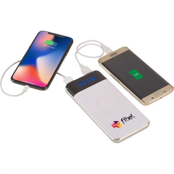 Constant 10000 mAh Wireless Power Bank w/Display - Constant 10000 mAh Wireless Power Bank w/Display - Image 7 of 10