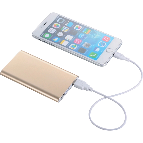 Sleek Aluminum 4000 mAh Power Bank - Sleek Aluminum 4000 mAh Power Bank - Image 1 of 14