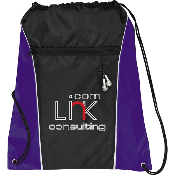 Funnel Drawstring Bag - Funnel Drawstring Bag - Image 9 of 18