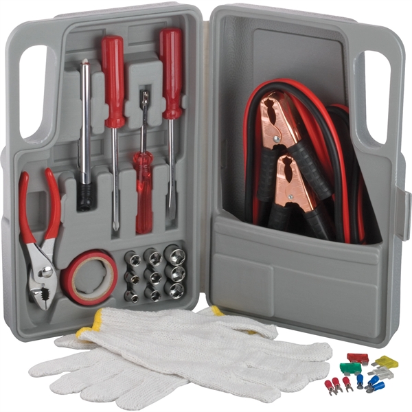 27-Piece Roadside Tool Set - 27-Piece Roadside Tool Set - Image 2 of 4