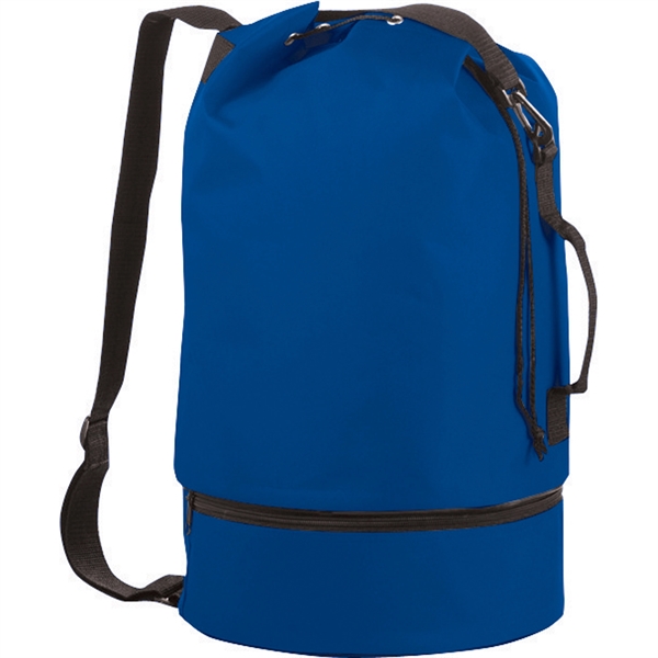 Sailor Drawstring Duffel Sling Plum Grove