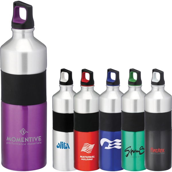 Aluminum Drinkware - 25 oz Sports Bottle w/ Snap Lid | Plum Grove