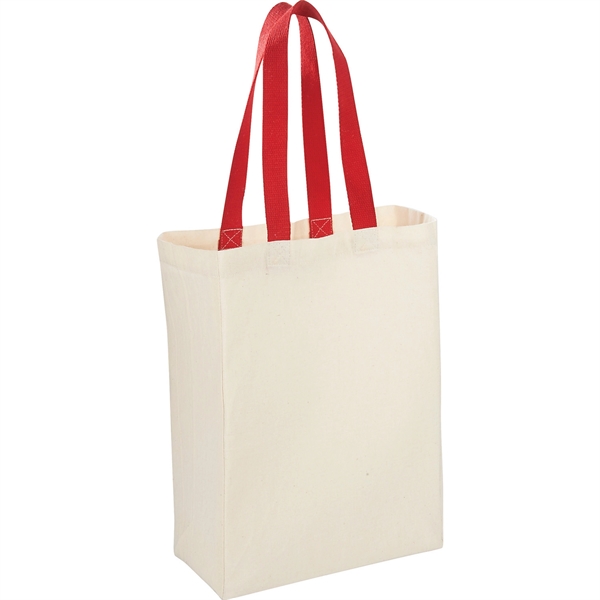 Nebraska 5oz Cotton Canvas Grocery Tote - Nebraska 5oz Cotton Canvas Grocery Tote - Image 5 of 14