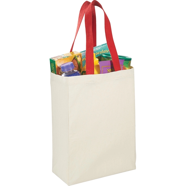 Nebraska 5oz Cotton Canvas Grocery Tote - Nebraska 5oz Cotton Canvas Grocery Tote - Image 6 of 14