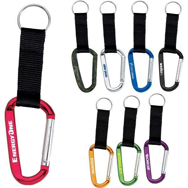 PlumGrove Inc Large Carabiner Key Ring