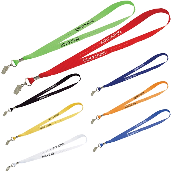 Lanyard with Bulldog Clip - Lanyard with Bulldog Clip - Image 3 of 19