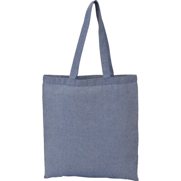 Recycled 5oz Cotton Twill Tote - Recycled 5oz Cotton Twill Tote - Image 2 of 16