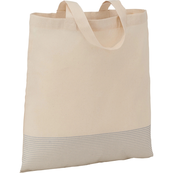 Silver Line Cotton Convention Tote - Silver Line Cotton Convention Tote - Image 5 of 18