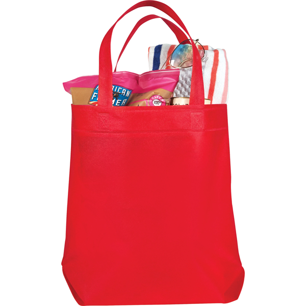 Challenger Non-Woven Shopper Tote - Challenger Non-Woven Shopper Tote - Image 5 of 20