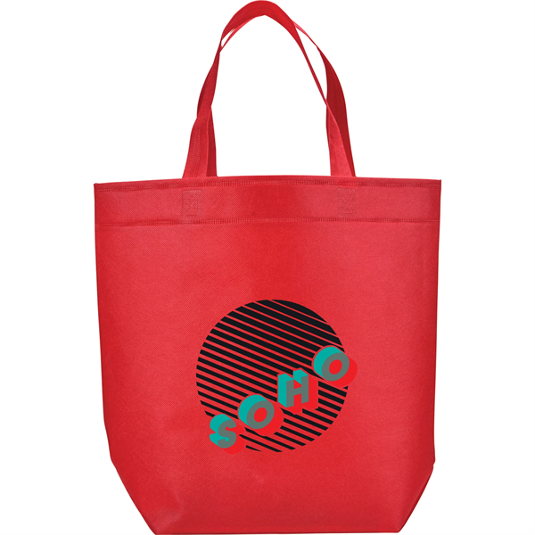 Challenger Non-Woven Shopper Tote - Challenger Non-Woven Shopper Tote - Image 8 of 20