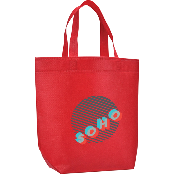 Challenger Non-Woven Shopper Tote - Challenger Non-Woven Shopper Tote - Image 9 of 20