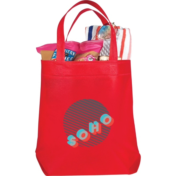 Challenger Non-Woven Shopper Tote - Challenger Non-Woven Shopper Tote - Image 10 of 20