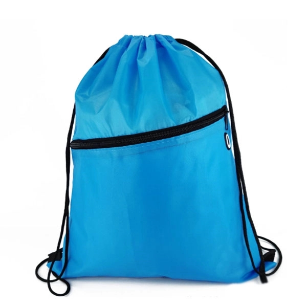 Headphone Slot Drawstring Polyester Bags - Headphone Slot Drawstring Polyester Bags - Image 9 of 14