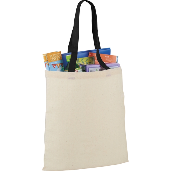 Nevada 3.5oz Cotton Convention Tote - Nevada 3.5oz Cotton Convention Tote - Image 3 of 14