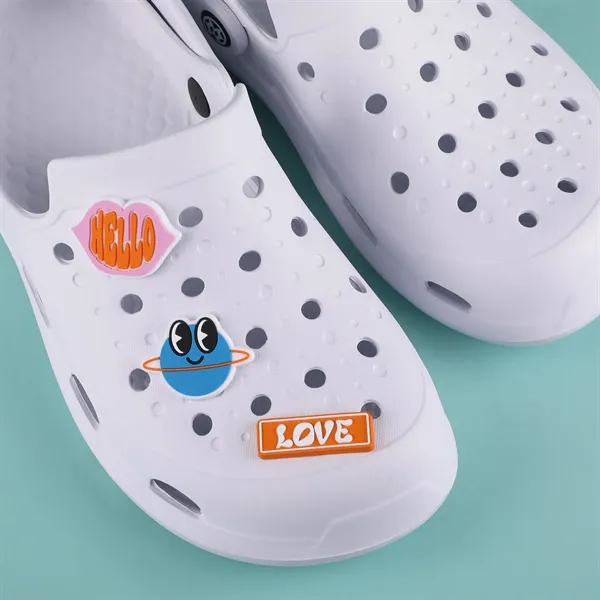 1.5" Pvc Shoe Charm