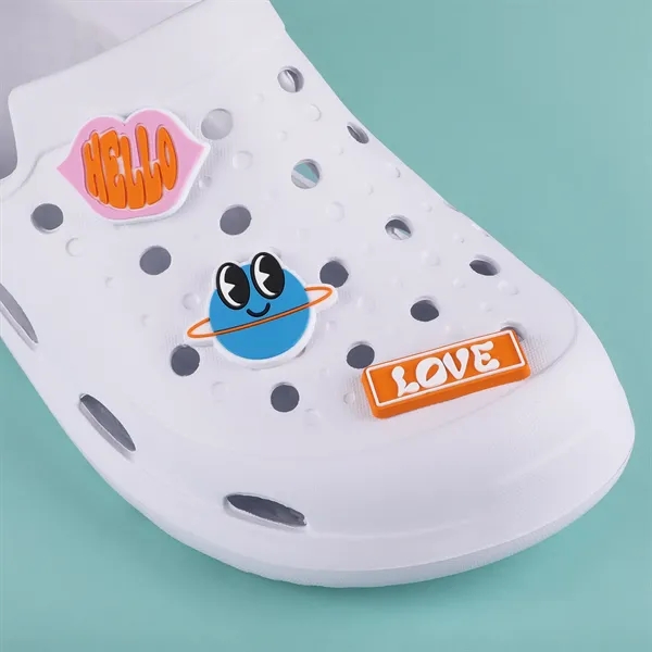 1.5" Pvc Shoe Charm