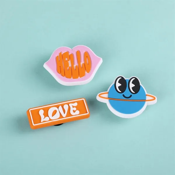 1.5" Pvc Shoe Charm