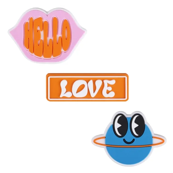 1.5" Pvc Shoe Charm