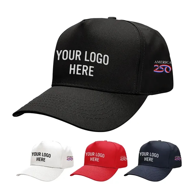 America250™ 5 Panel Structured Cap