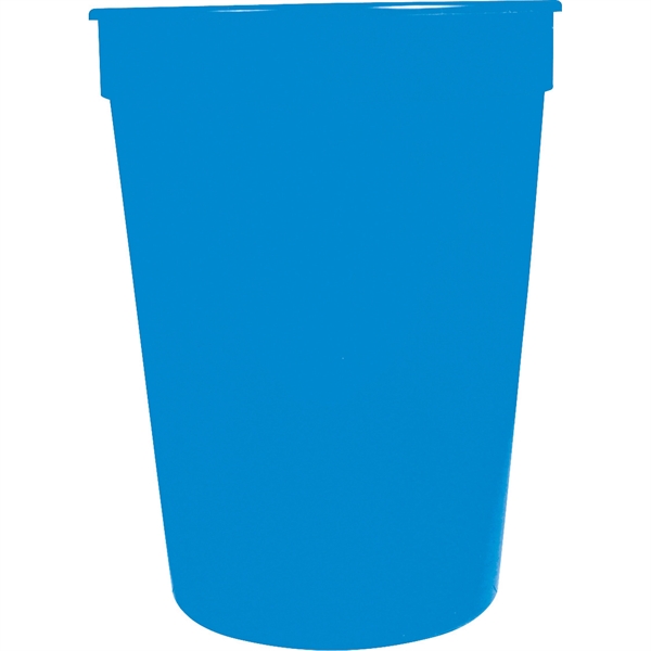 Logo Solid Stadium Cups (12 Oz.)