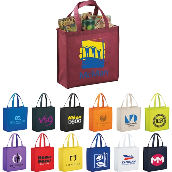 Main Street Non-Woven Shopper Tote - Main Street Non-Woven Shopper Tote - Image 5 of 19