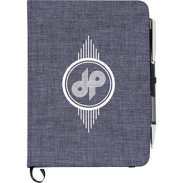 5" x 7" FSC® Mix Heathered Bound Notebook - 5" x 7" FSC® Mix Heathered Bound Notebook - Image 0 of 16