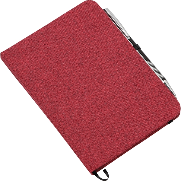 5" x 7" FSC® Mix Heathered Bound Notebook - 5" x 7" FSC® Mix Heathered Bound Notebook - Image 13 of 16