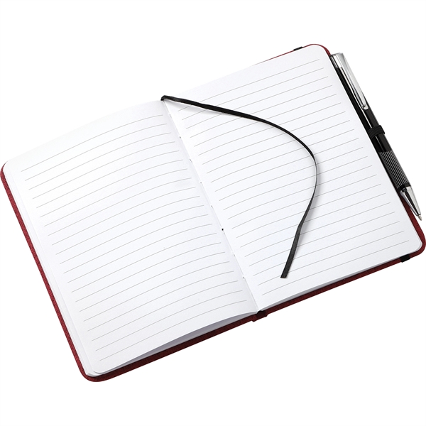 5" x 7" FSC® Mix Heathered Bound Notebook - 5" x 7" FSC® Mix Heathered Bound Notebook - Image 15 of 16