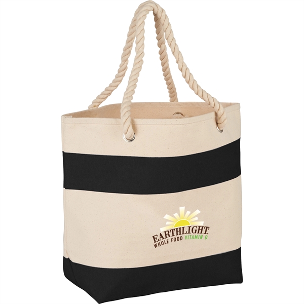 Rope Handle 16oz Cotton Canvas Tote - Rope Handle 16oz Cotton Canvas Tote - Image 2 of 18