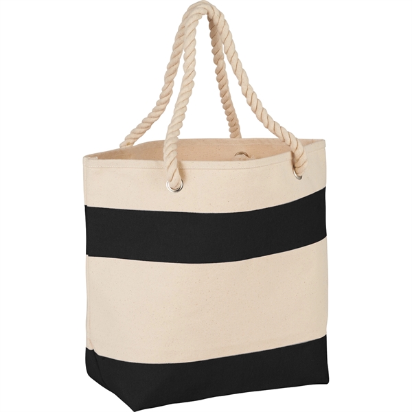 Rope Handle 16oz Cotton Canvas Tote - Rope Handle 16oz Cotton Canvas Tote - Image 3 of 18