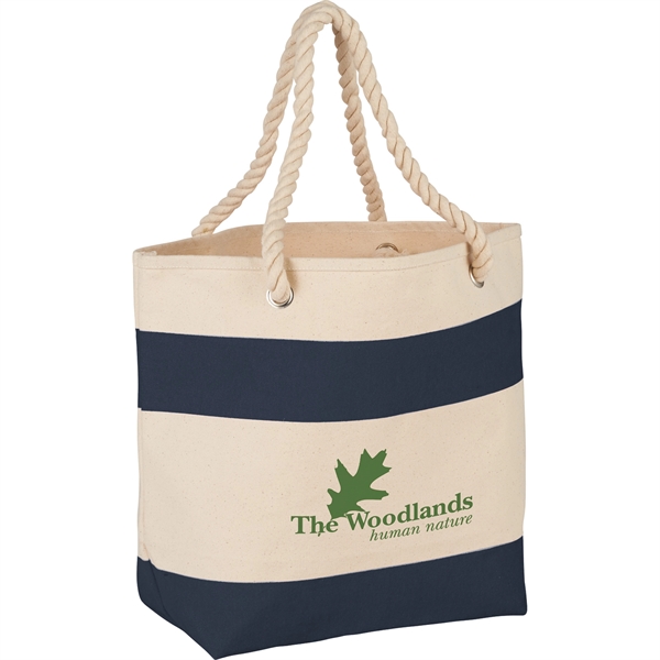 Rope Handle 16oz Cotton Canvas Tote - Rope Handle 16oz Cotton Canvas Tote - Image 10 of 18