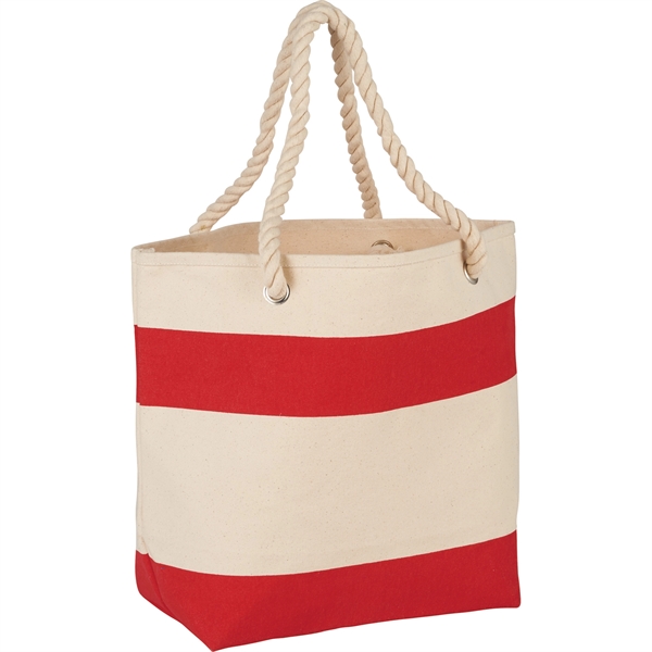 Rope Handle 16oz Cotton Canvas Tote - Rope Handle 16oz Cotton Canvas Tote - Image 12 of 18