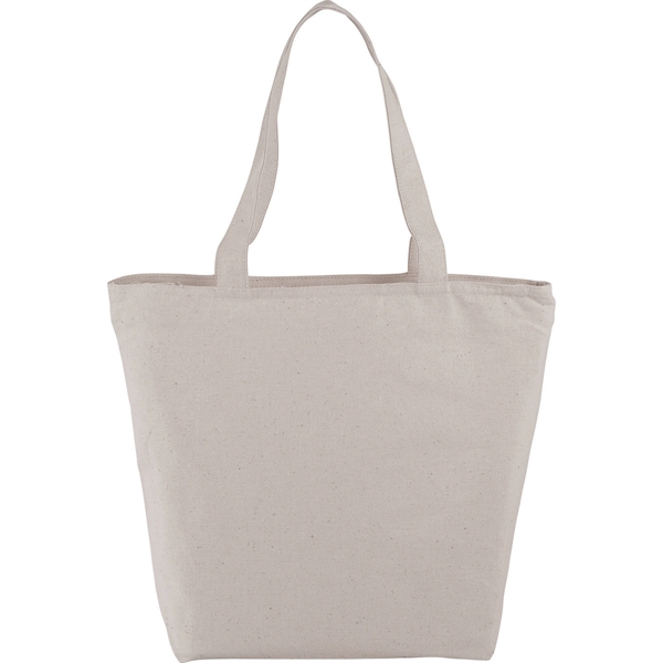 Maine 8oz Cotton Canvas Zippered Tote - Maine 8oz Cotton Canvas Zippered Tote - Image 0 of 18