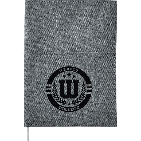 5" x 7" FSC® Mix Canvas Pocket Refillable Notebook - 5" x 7" FSC® Mix Canvas Pocket Refillable Notebook - Image 0 of 33